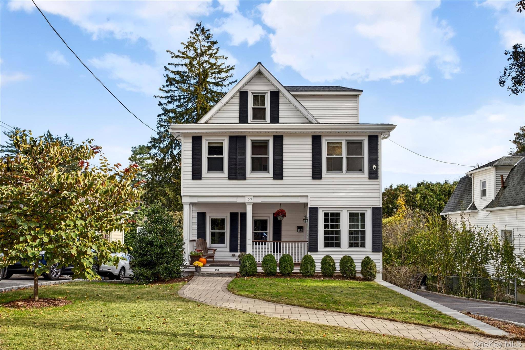 Welcome to this beautifully maintained Colonial, ideally located just moments from the vibrant village of Pleasantville.