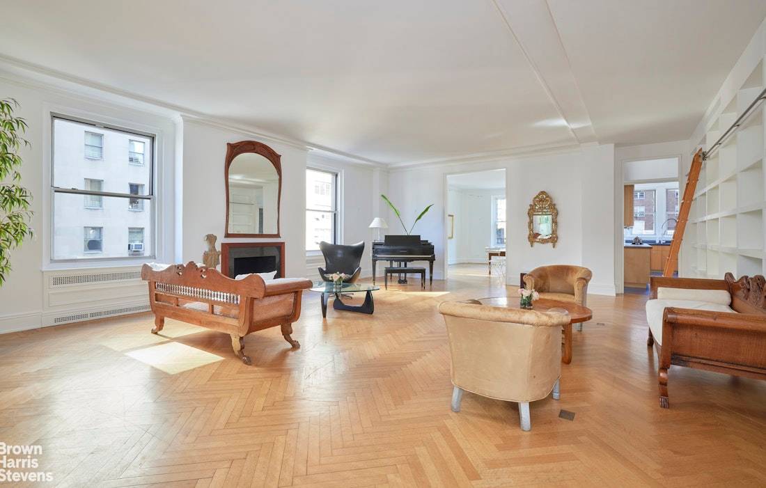 Space and light abound in this elegant two bedroom apartment that awaits your personal touch.