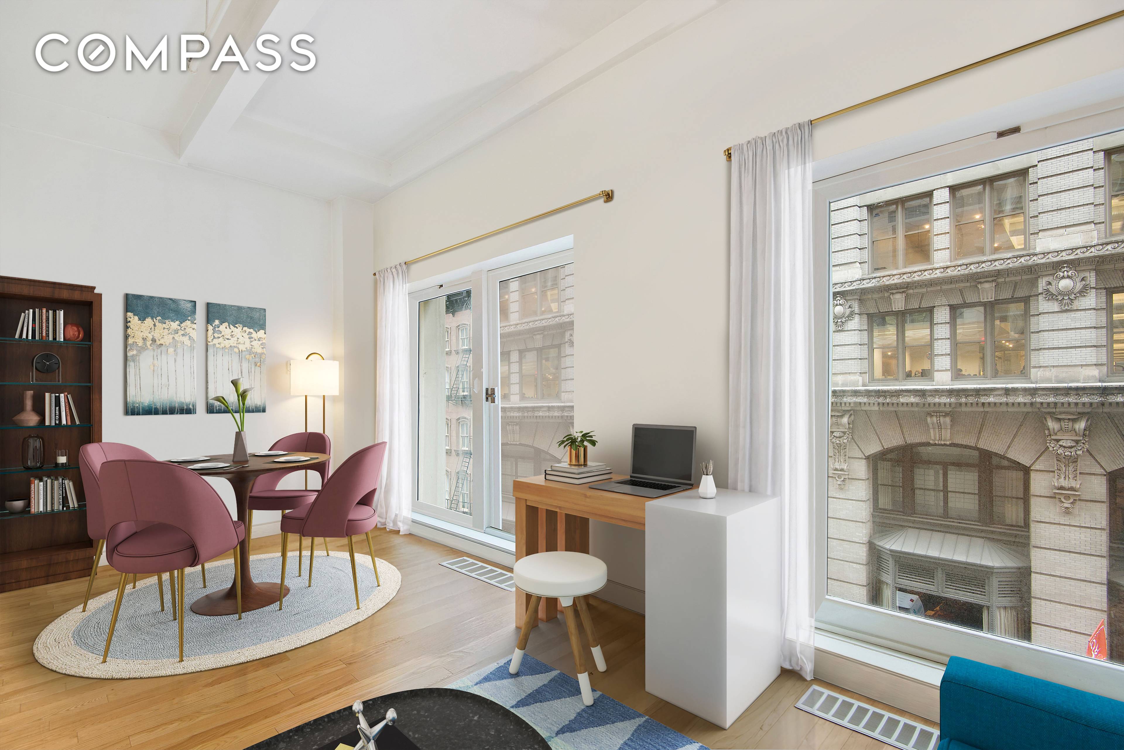 Chic Studio Alcove in Prime Flatiron Location Modern style meets prewar charm in this loft like alcove studio, ideally situated in the heart of the Flatiron District.