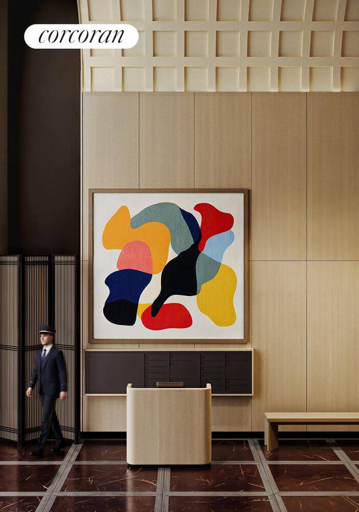 Reimagined by AD100 Hall of Fame designer Stephen Sills Associates and MdeAS Architects, Residence 5C is a one bedroom, one and a half bathroom home in the landmark Parc Beaufort, ...