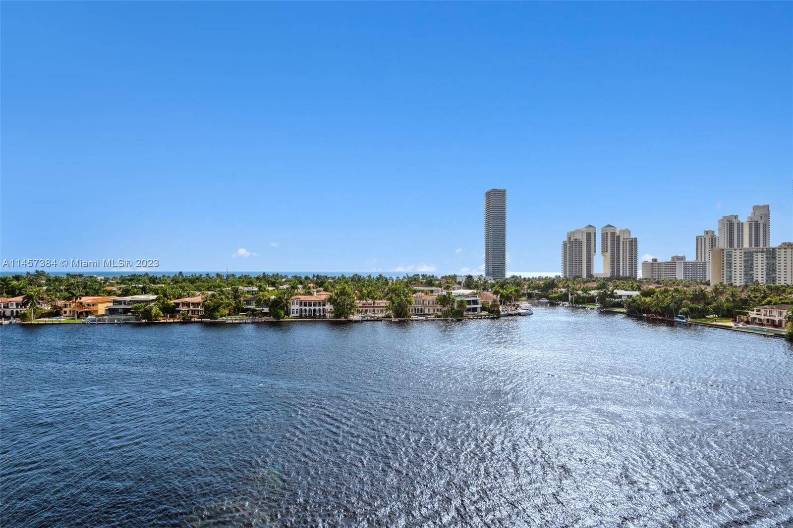 Direct Ocean, Intracoastal and City views from every room in this spectacular full 3 Bd.