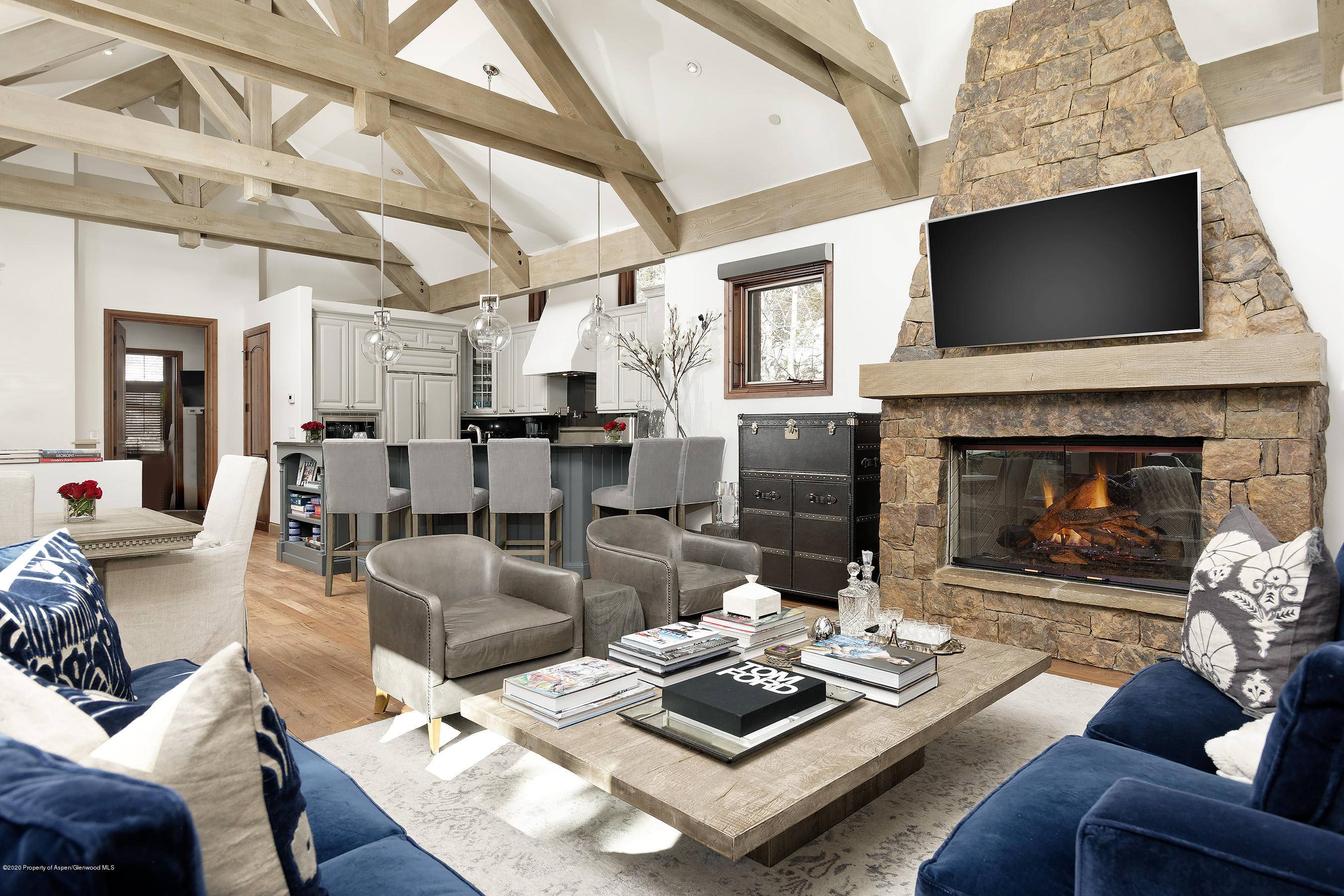 Just minutes from downtown Aspen.