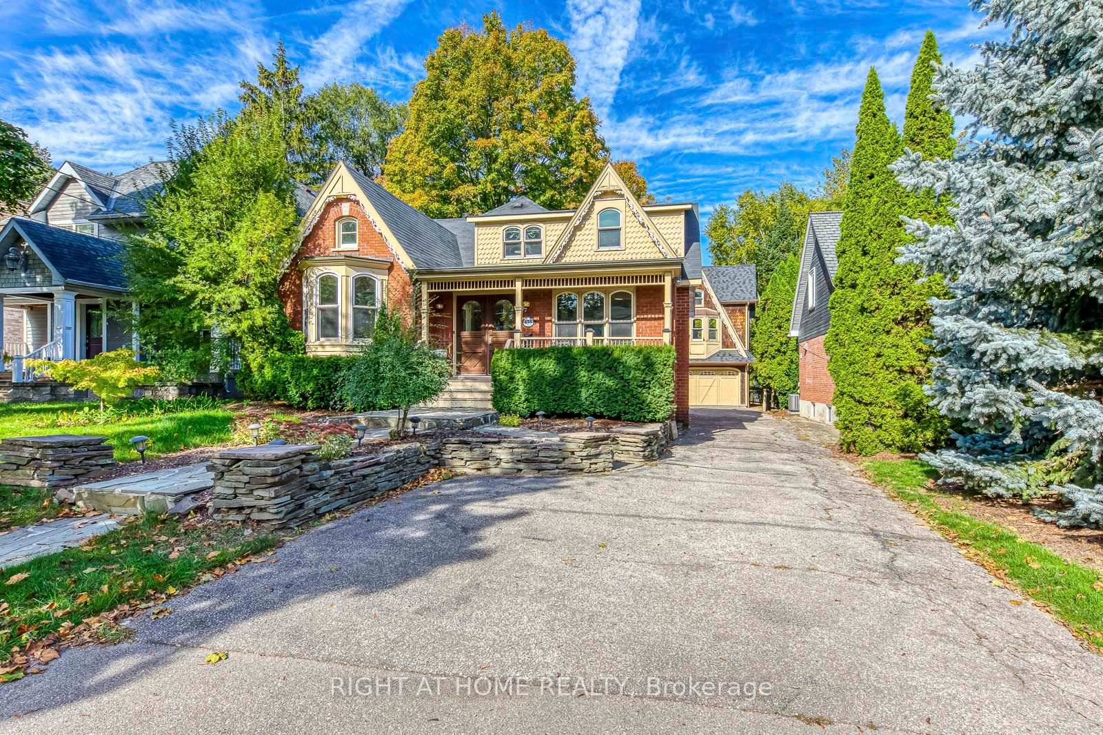 Exceptional opportunity to own a beautifully updated 5 bedroom, 4 bath executive home on a rare 50 ft 350 ft lot in the heart of prestigious Old Oakville.
