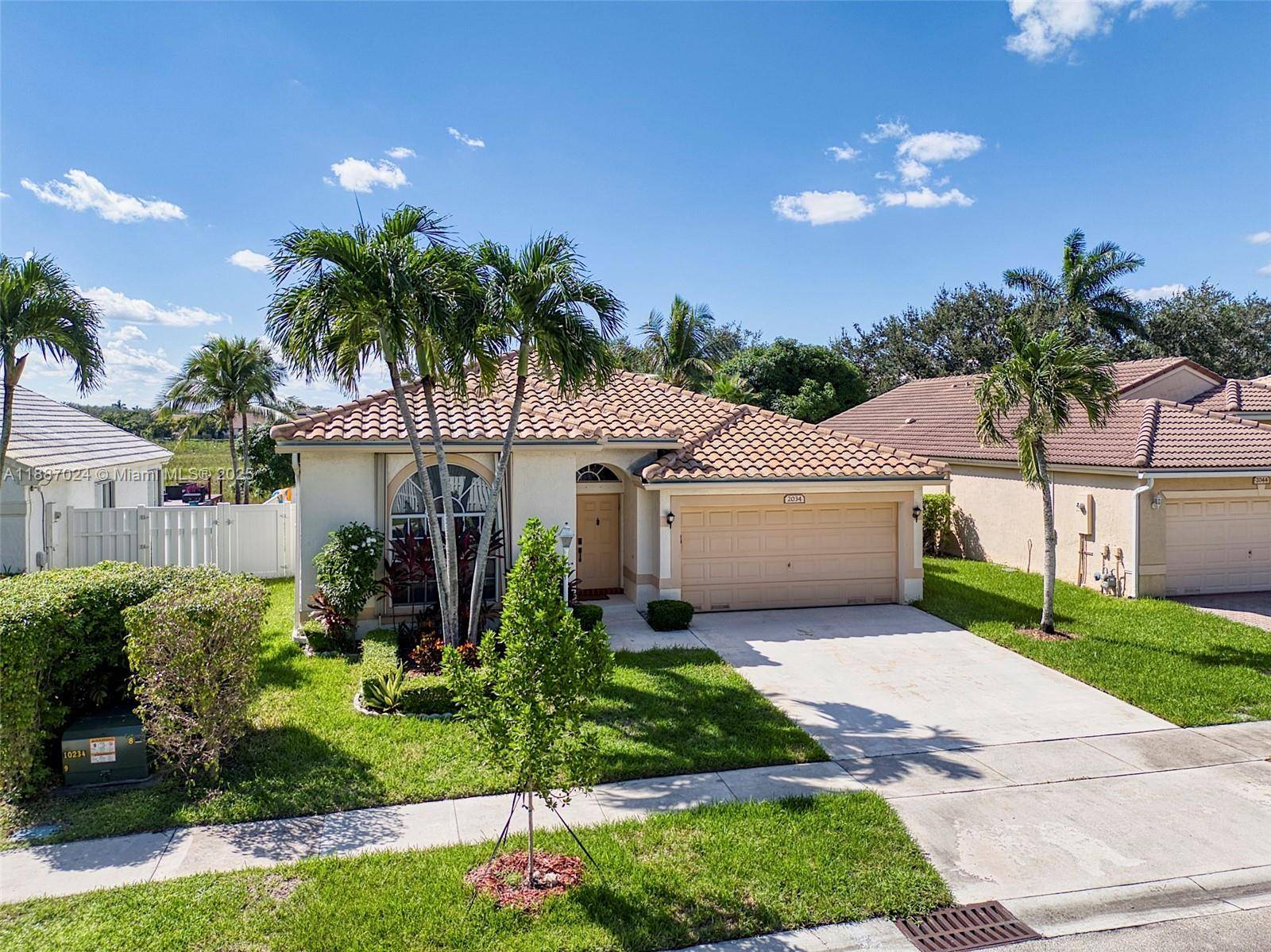Welcome to this single story 4BR 3BATH waterfront home in the desirable gated community Pembroke Falls.