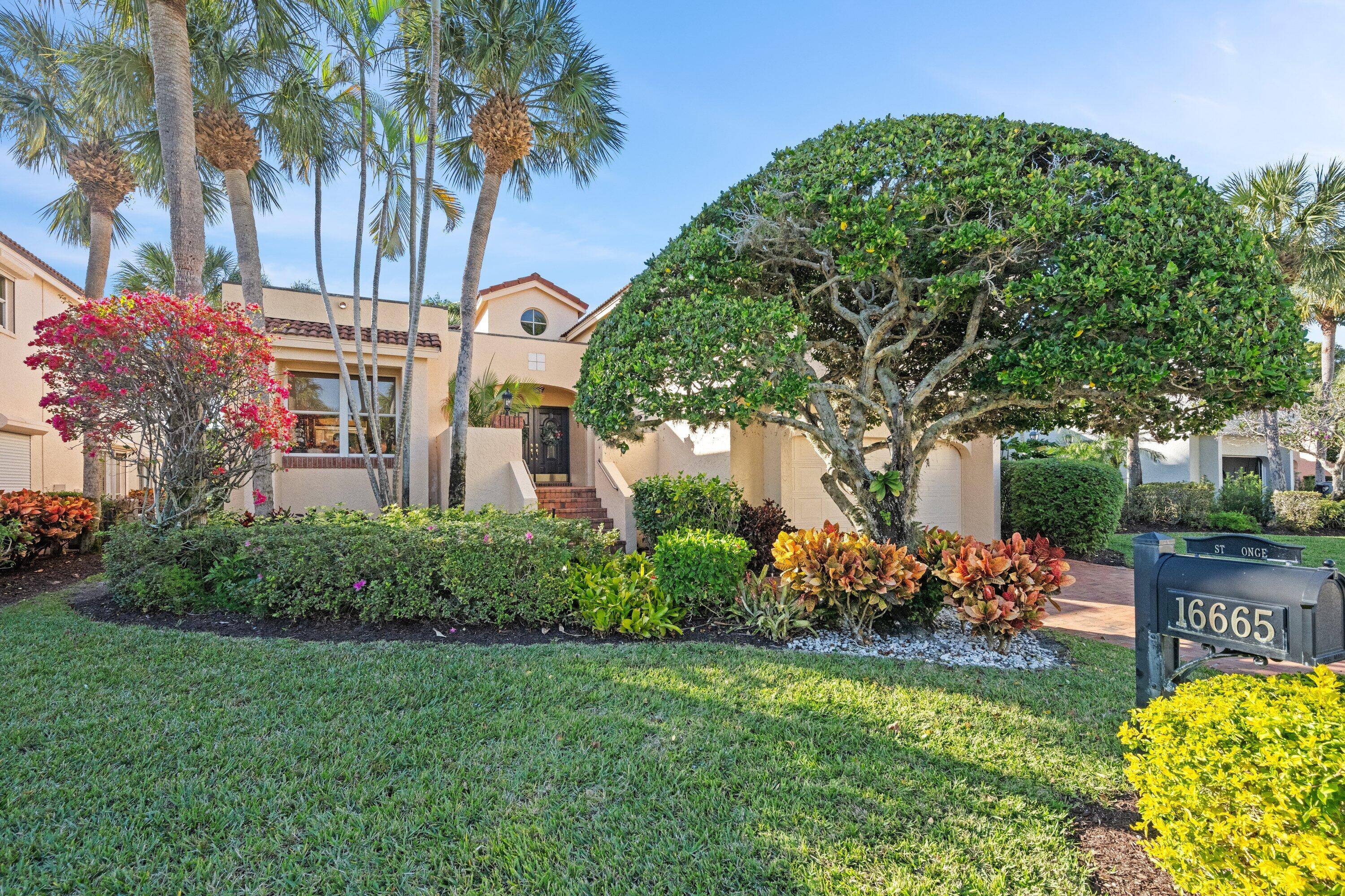 Welcome to 16665 Narrows Dr, a residence nestled within the Narrows subdivision of Jonathan's Landing Golf Club in Jupiter, FL.
