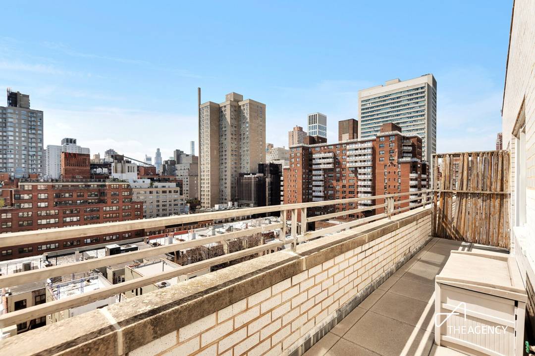 Elevated city living on the Upper East Side, Penthouse C at 525 East 82nd Street is a sun filled NYC top floor apartment featuring two private terraces, dazzling city views, ...