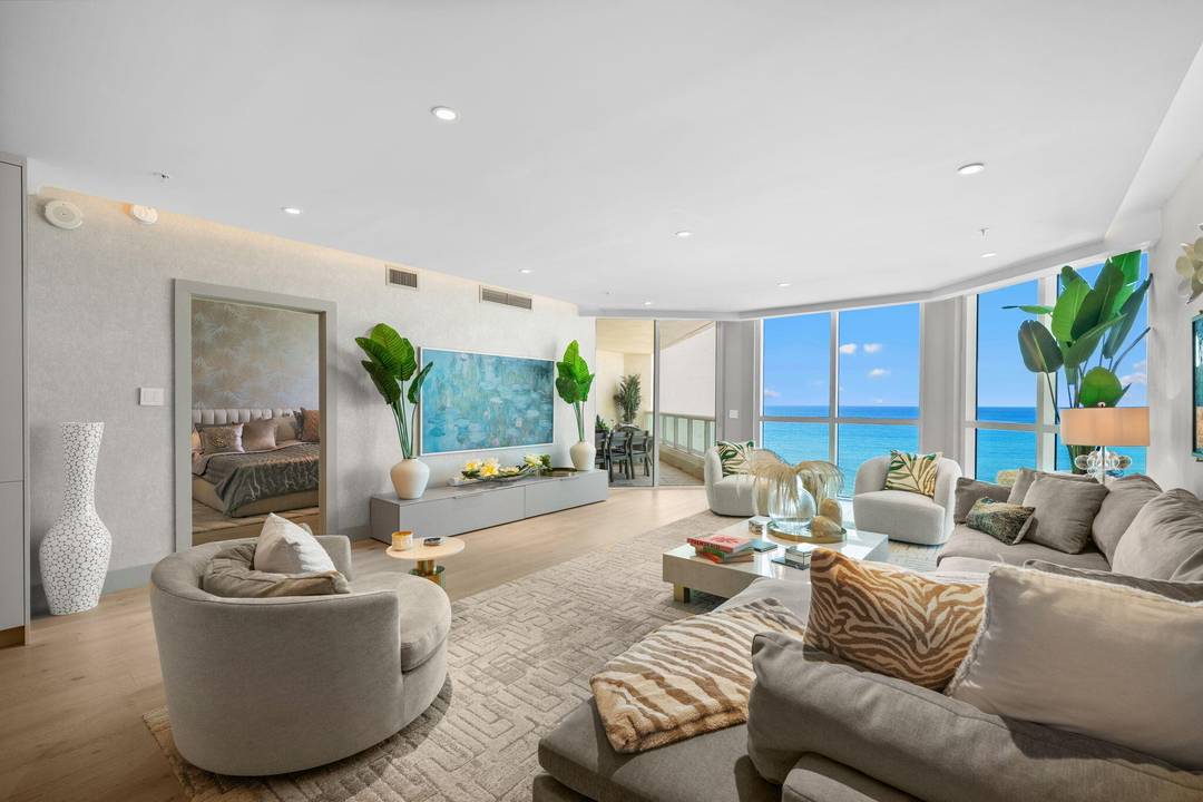 Redefining luxury at Las Olas Beach Club, this fully reimagined 3BR Den flow through residence has been structurally redesigned for optimal use of space and effortless modern living.