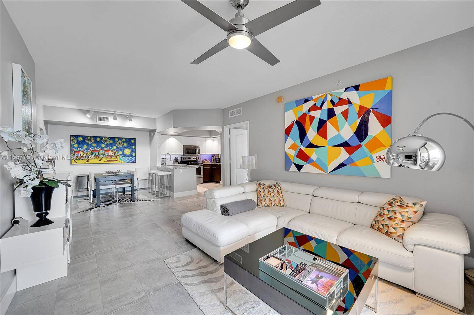 Welcome to this stunning 2 bedroom, 2 bath corner unit with an updated kitchen amp ; prime location at The Waverly in the vibrant Las Olas neighborhood of Fort Lauderdale.