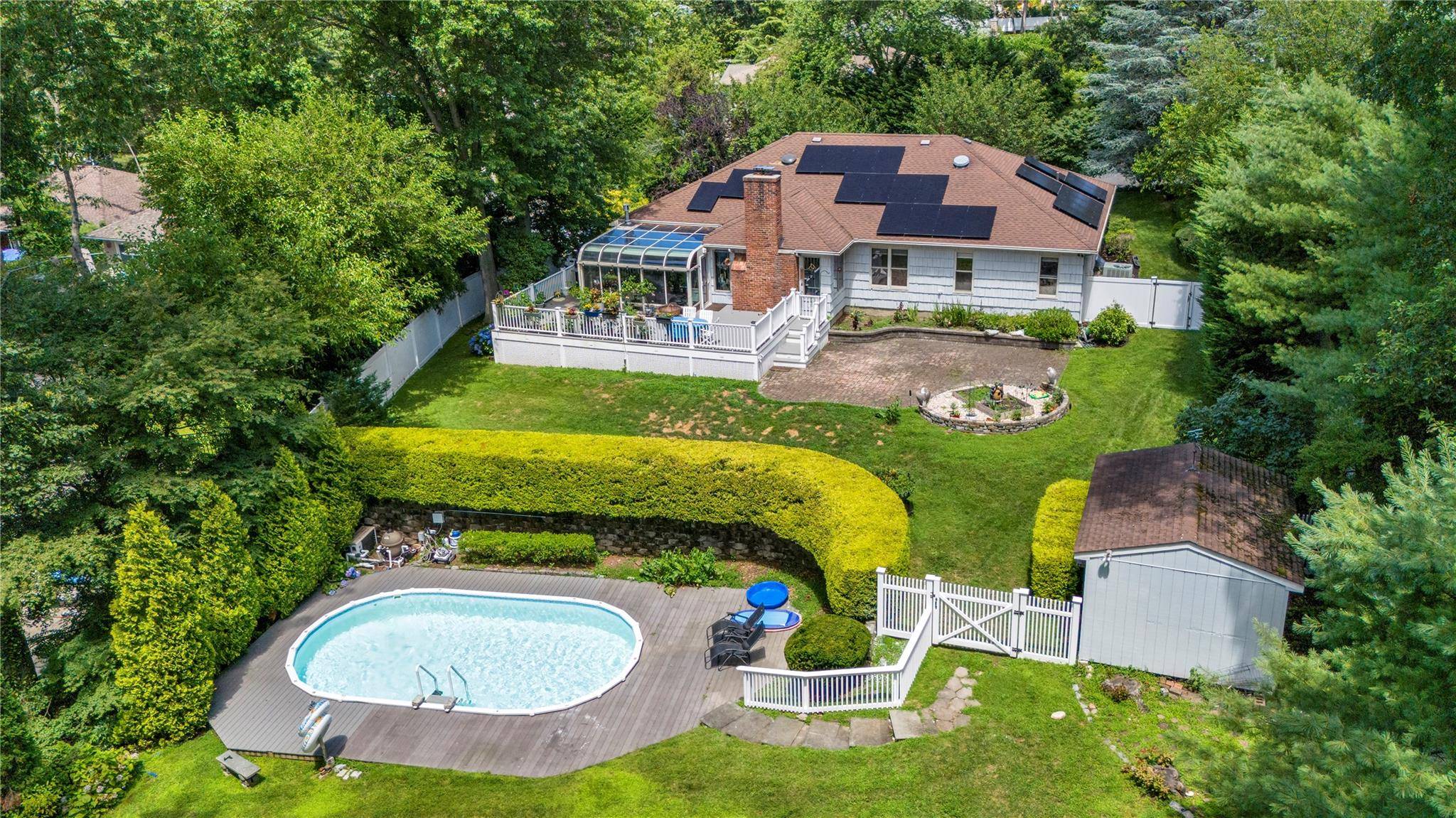 The ranch home on the large property size you have been looking for in Bayville, NY on the North Shore of Long Island.
