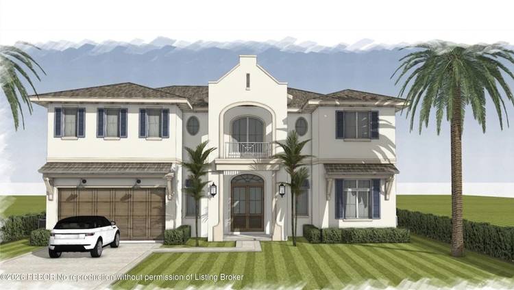 Stunning coastal transitional new construction home scheduled for completion in September 2026.