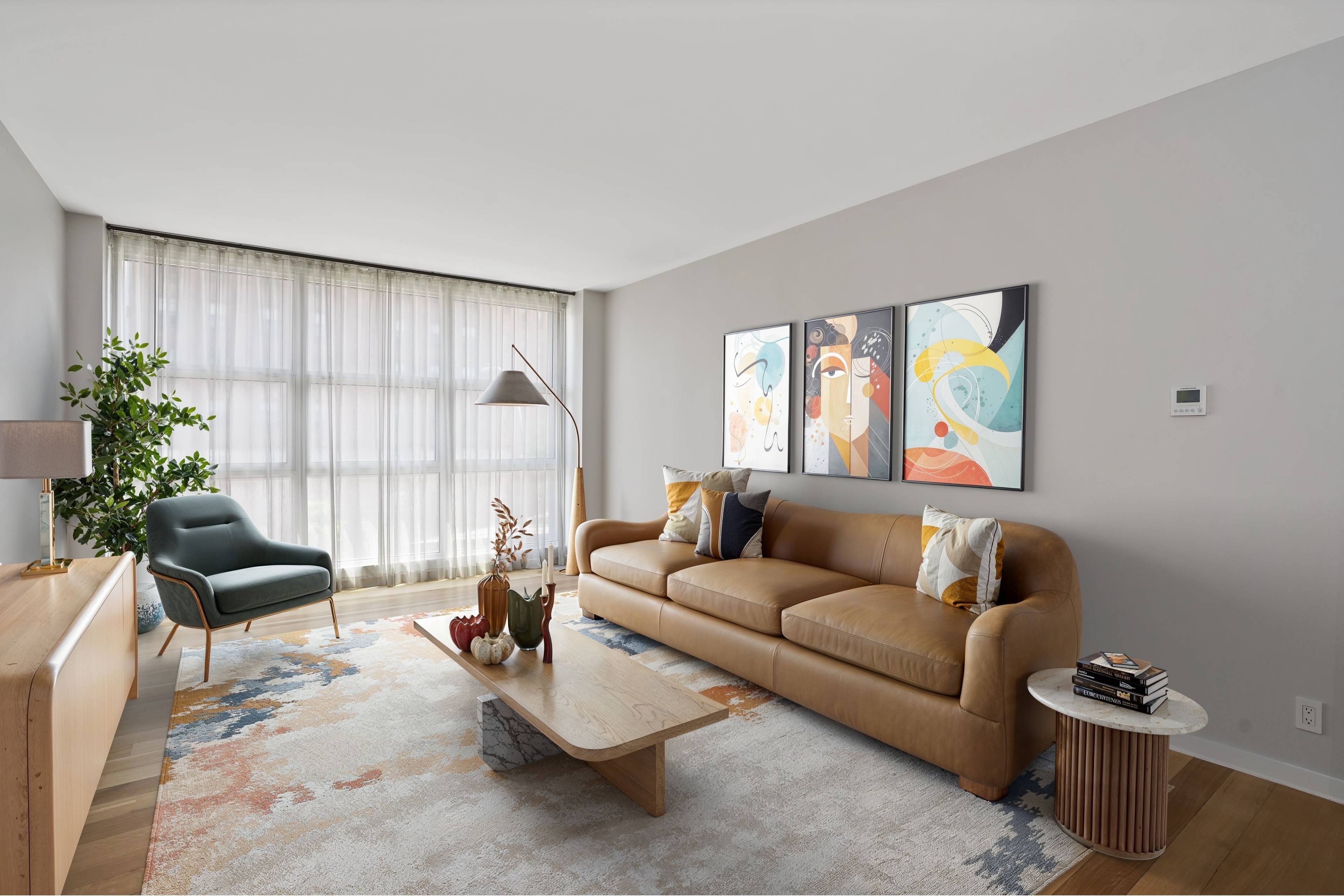 Modern Elegance with a Rare Private Terrace in Prime Downtown Nestled where SoHo meets NoLiTa, this beautifully curated 2 bedroom, 2.