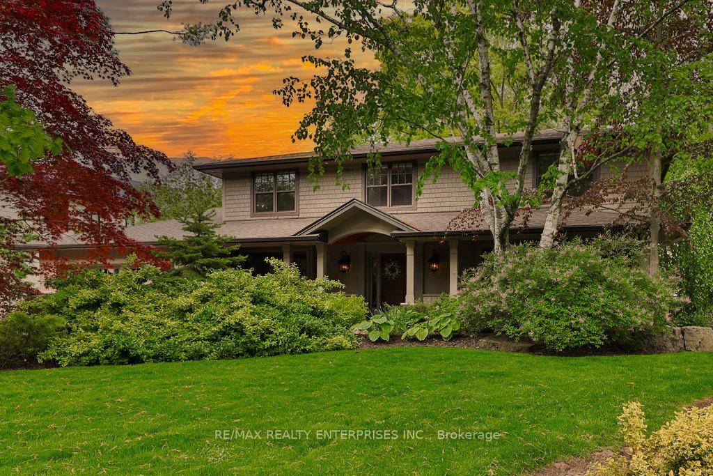 Nestled Within The Prestigious Whiteoaks Of Jalna Enclave In Lorne Park, This Extraordinary Home Rests On A Breathtaking 130.