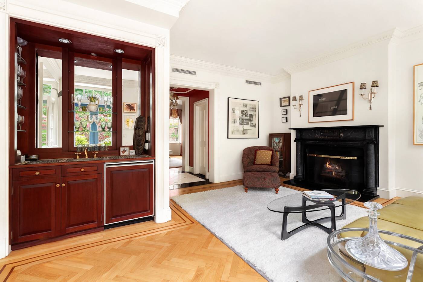 Nestled on a historic block in the West Village, 69 Bedford is one of the most beautiful townhouses in the neighborhood.