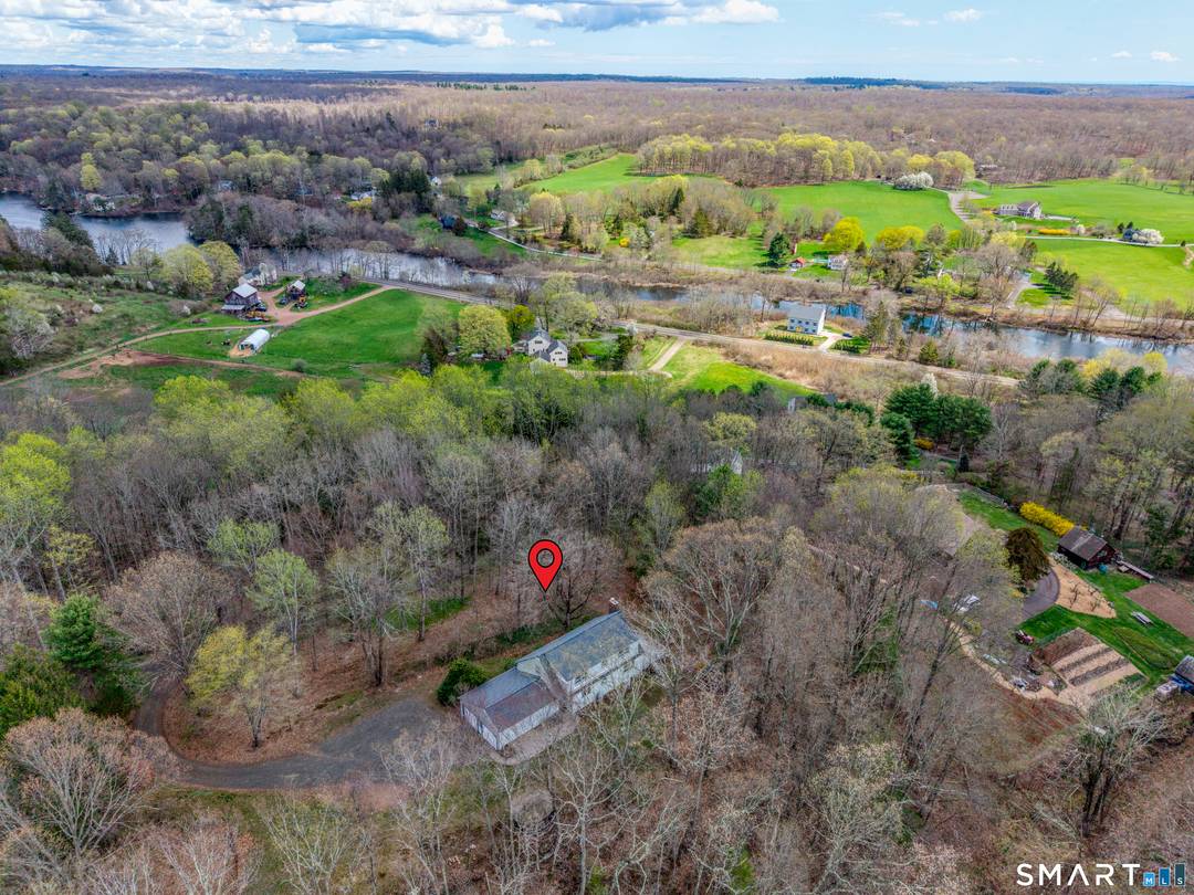 Vermont in Guilford Extraordinary hilltop privacy surrounded by woods and fields in North Guilford.