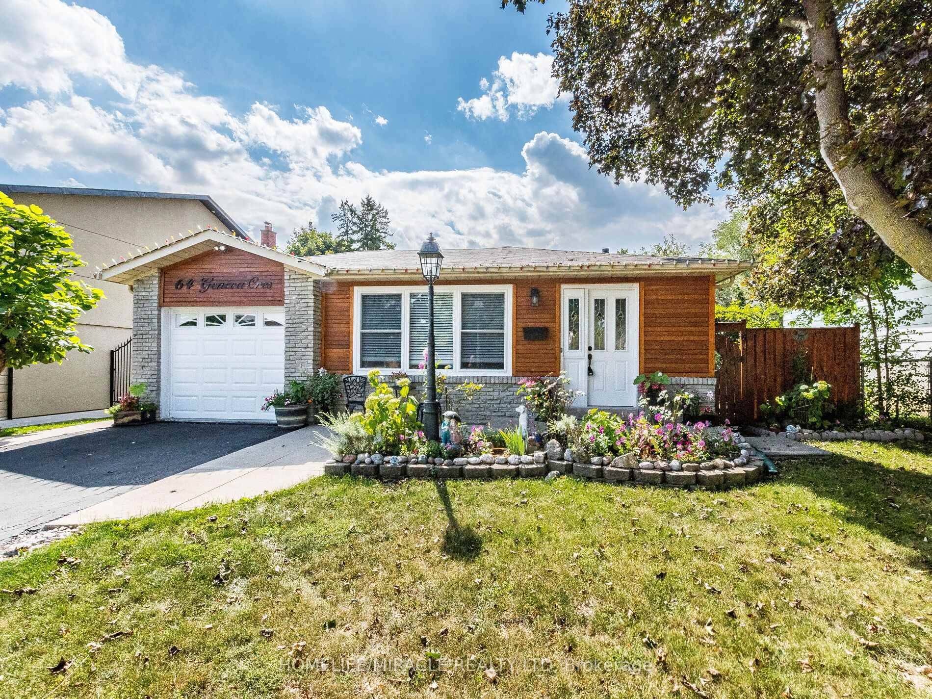 Welcome to 64 Geneva Crescent, a beautifully maintained 3 bedroom, 2 full washroom detached situated on an extra large 55 X120 ft lot in the desirable Northgate community.