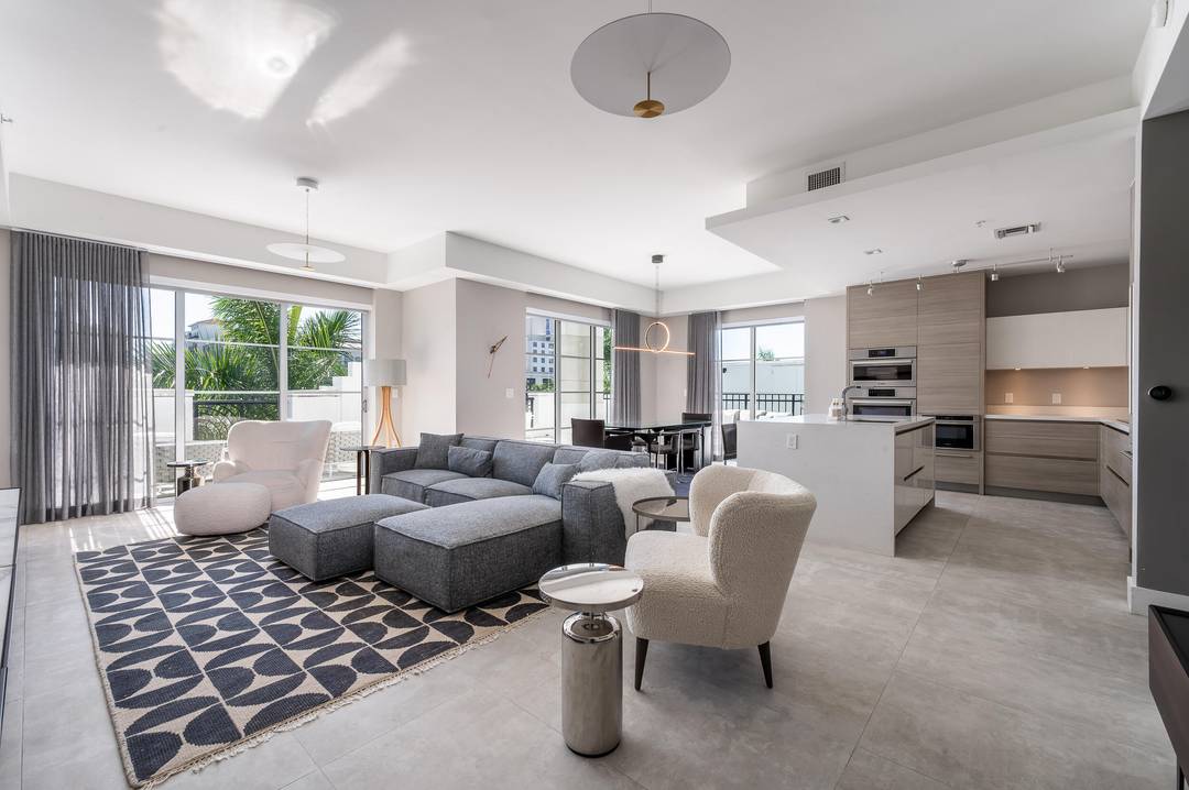 The most impressive indoor outdoor living experience in Downtown Boca Raton.