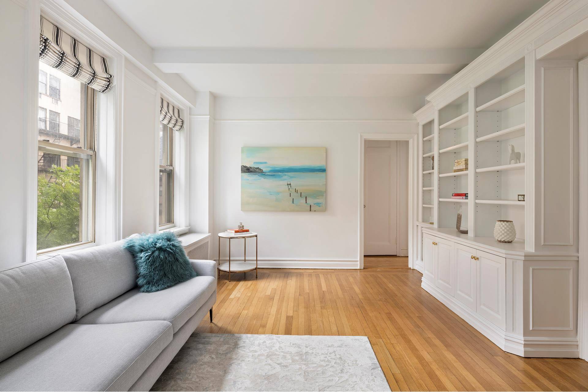 Just Listed Spacious Prewar features North, South amp ; Western exposures allowing for natural sunlight to grace every room.