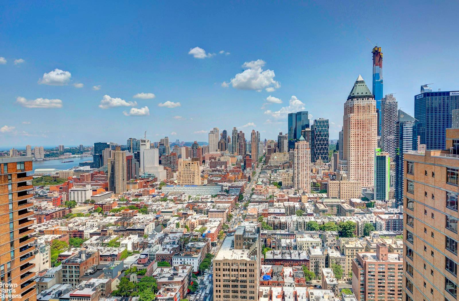 Stare, gaze, and gawk at the jaw dropping, sunny, helicopter views of the city, river, and park in the fabled and coveted ORION condominium.