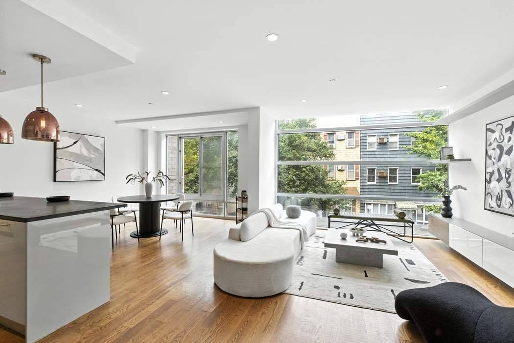 This condo offers everything you could want in a two bedroom, two bathroom apartment in Williamsburg.