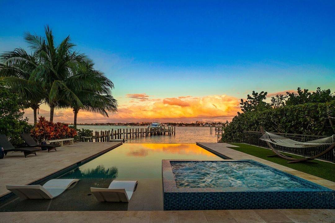 Experience waterfront luxury in this newly renovated direct Intracoastal home.