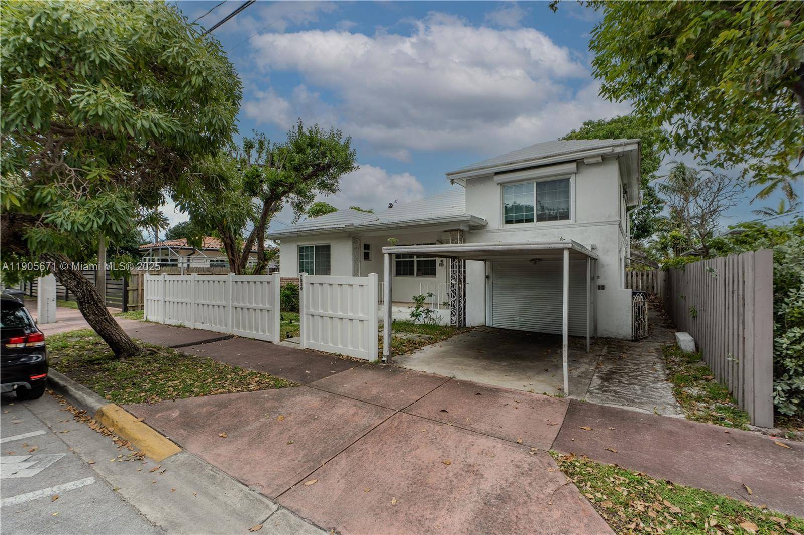 Rare find amp ; outstanding opportunity to acquire a waterfront property located just outside the gated community of Biscayne Point in Miami Beach.