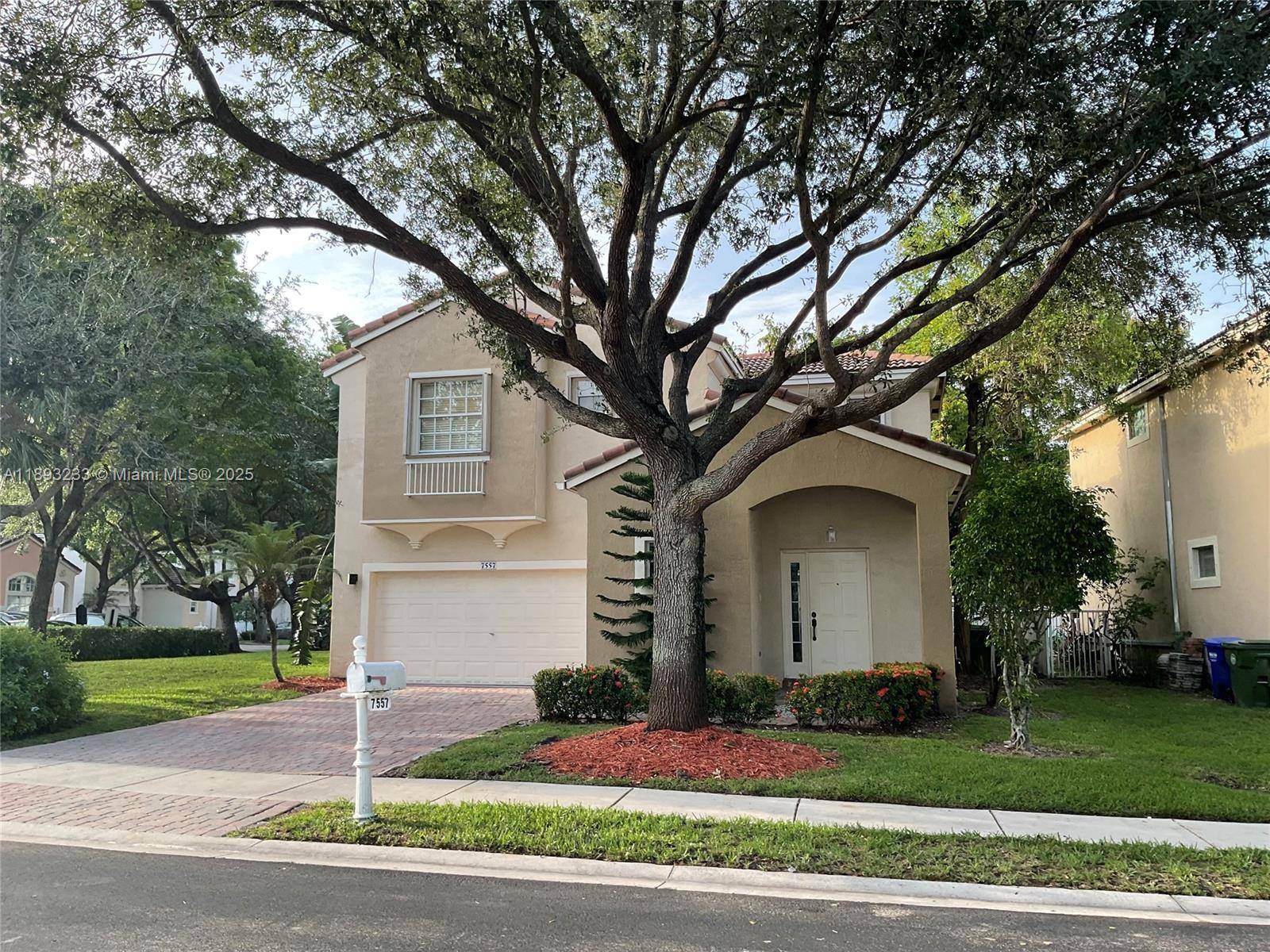 Large Corner lot home with room to roam, located in a resort style community.