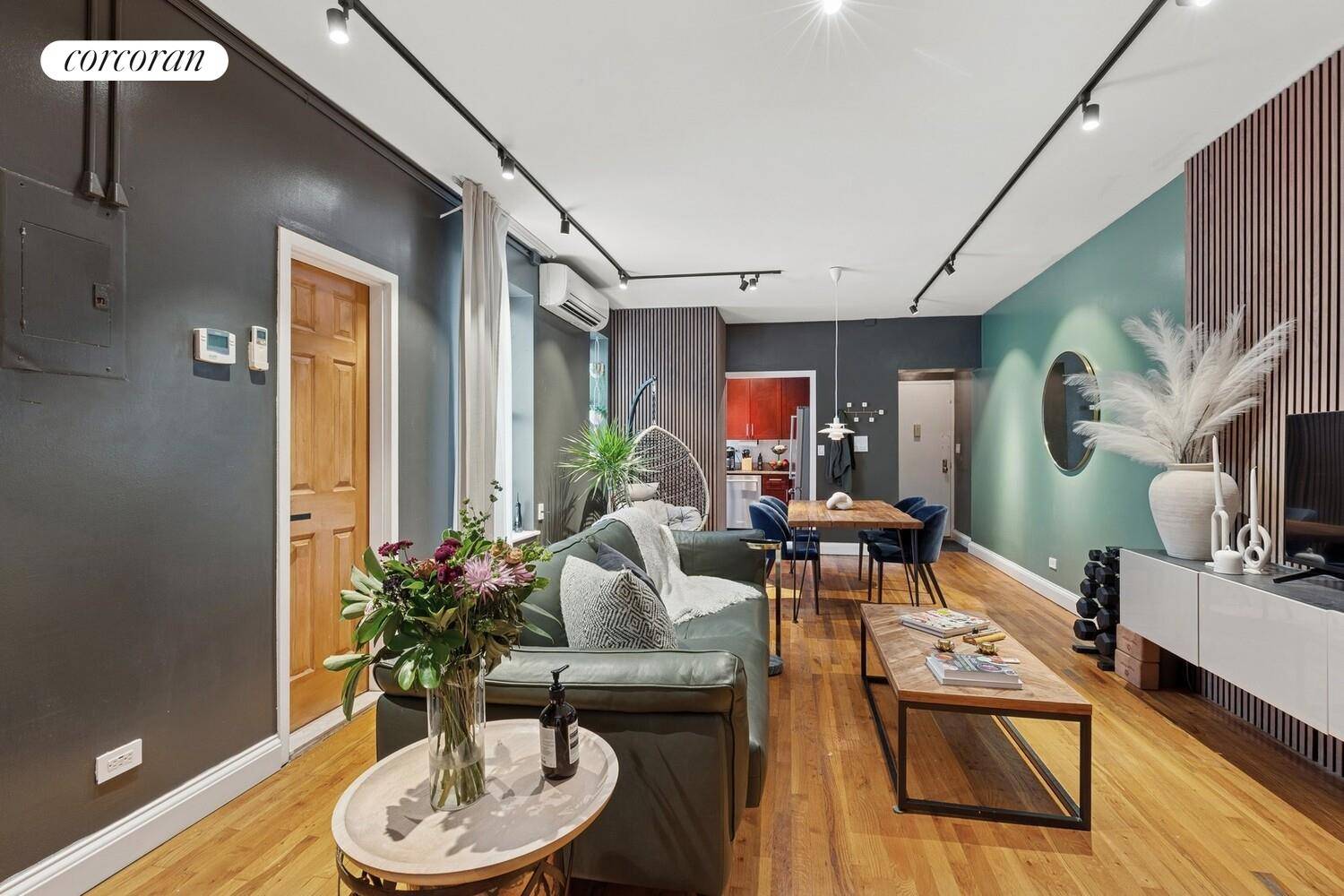 Welcome to 1208 Pacific Street 2H Where Crown Heights Charm Meets Contemporary Style This bright and stylish 2 bedroom, 1 bathroom condo blends thoughtful design with modern convenience.