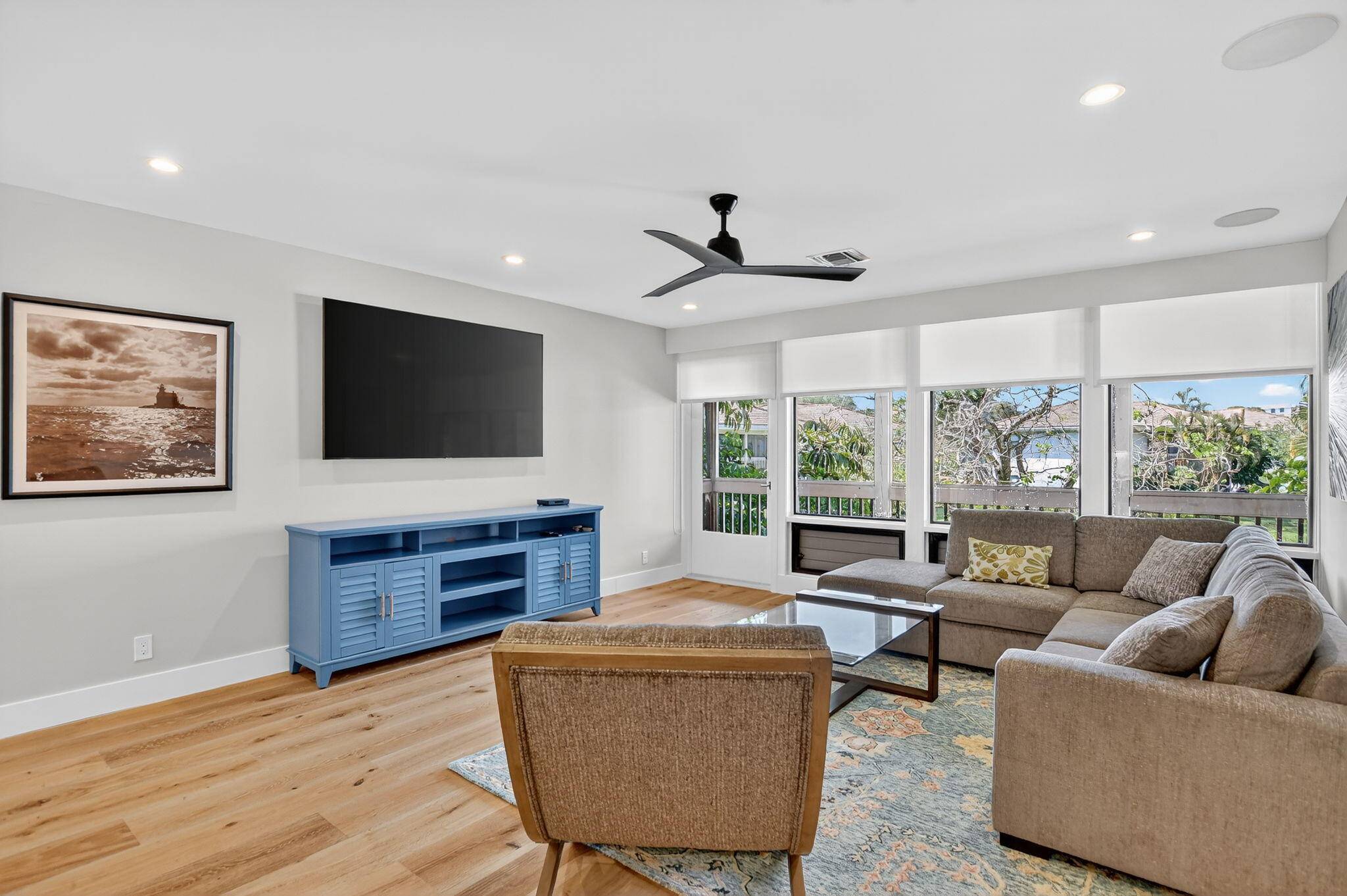Step into this beautifully renovated, fully furnished second floor apartment in the prestigious Boca West Country Club ready for you to move in and make it your own !