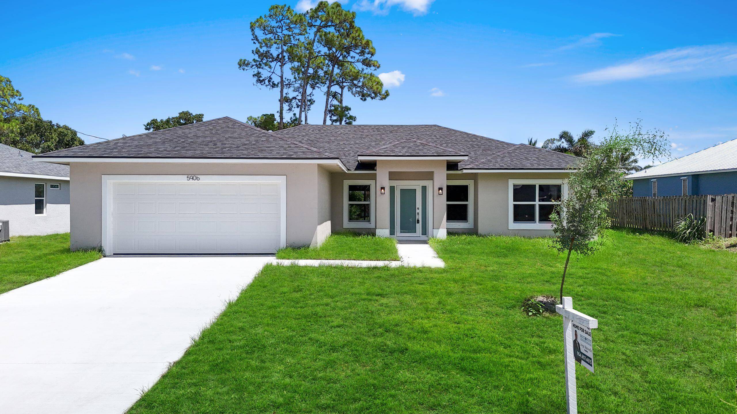 Brand NEW HOME. CBS Block construction, Impact windows and Doors, 42'' cabinets, Quartz countertops in kitchen and bathrooms, Stainless steel appliances, beautiful vinyl floors and tile.