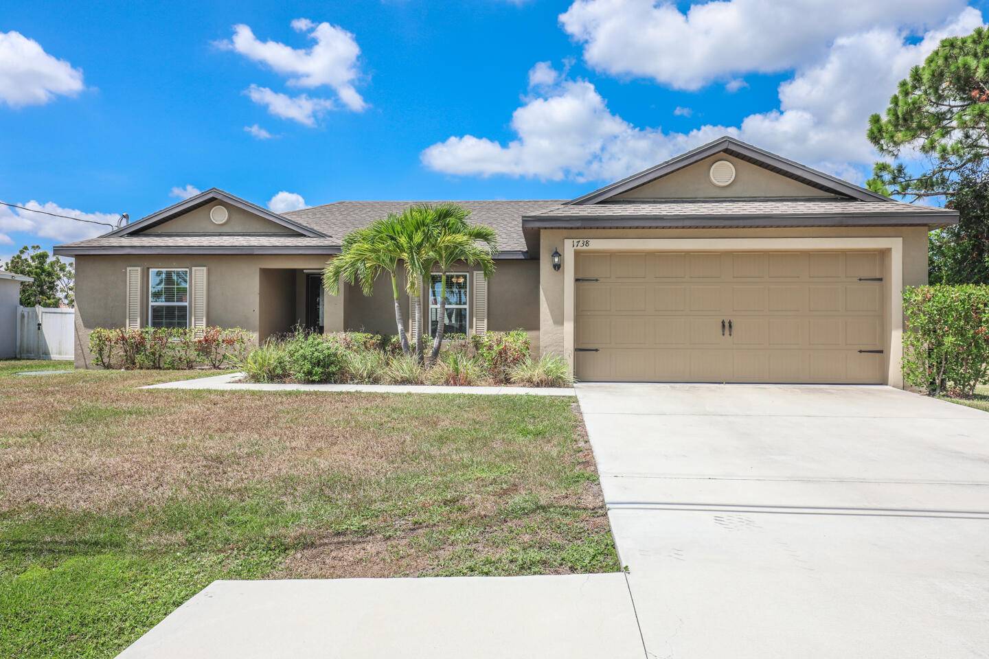 Meet this rare opportunity for a Non HOA CBS home situated on a wide freshwater canal near the areas best beaches.