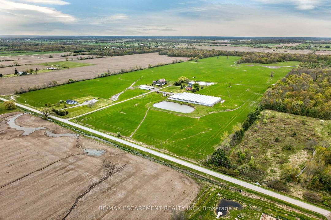 Impressive 98. 66 acre multi purpose farm offering desired south of Binbrook location enjoying over 1100 feet of frontage on quiet, paved secondary road 20 min commute to QEW amp ...