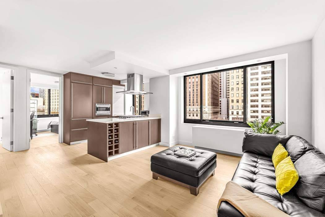Welcome to Residence 5U, a spacious 846 square foot condo tucked into the heart of Battery Park City s Liberty Court a full service luxury building just steps from the ...