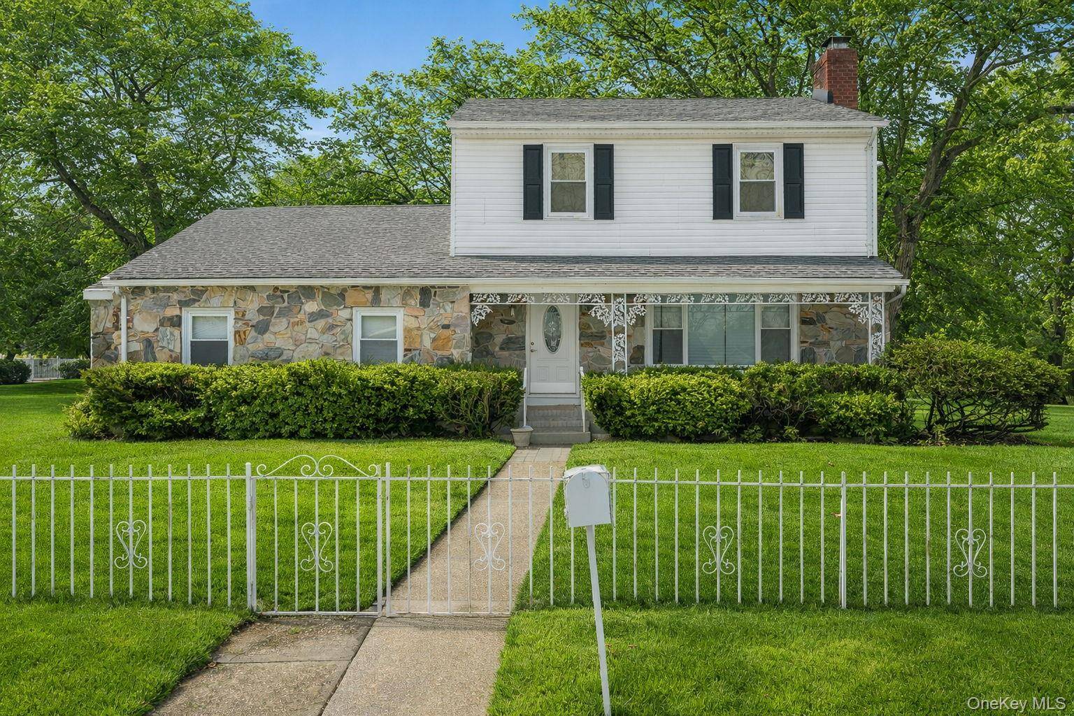Welcome To This Beautifully Updated Colonial In The Heart Of West Babylon, Set On A Spacious Quarter Acre Corner Lot.