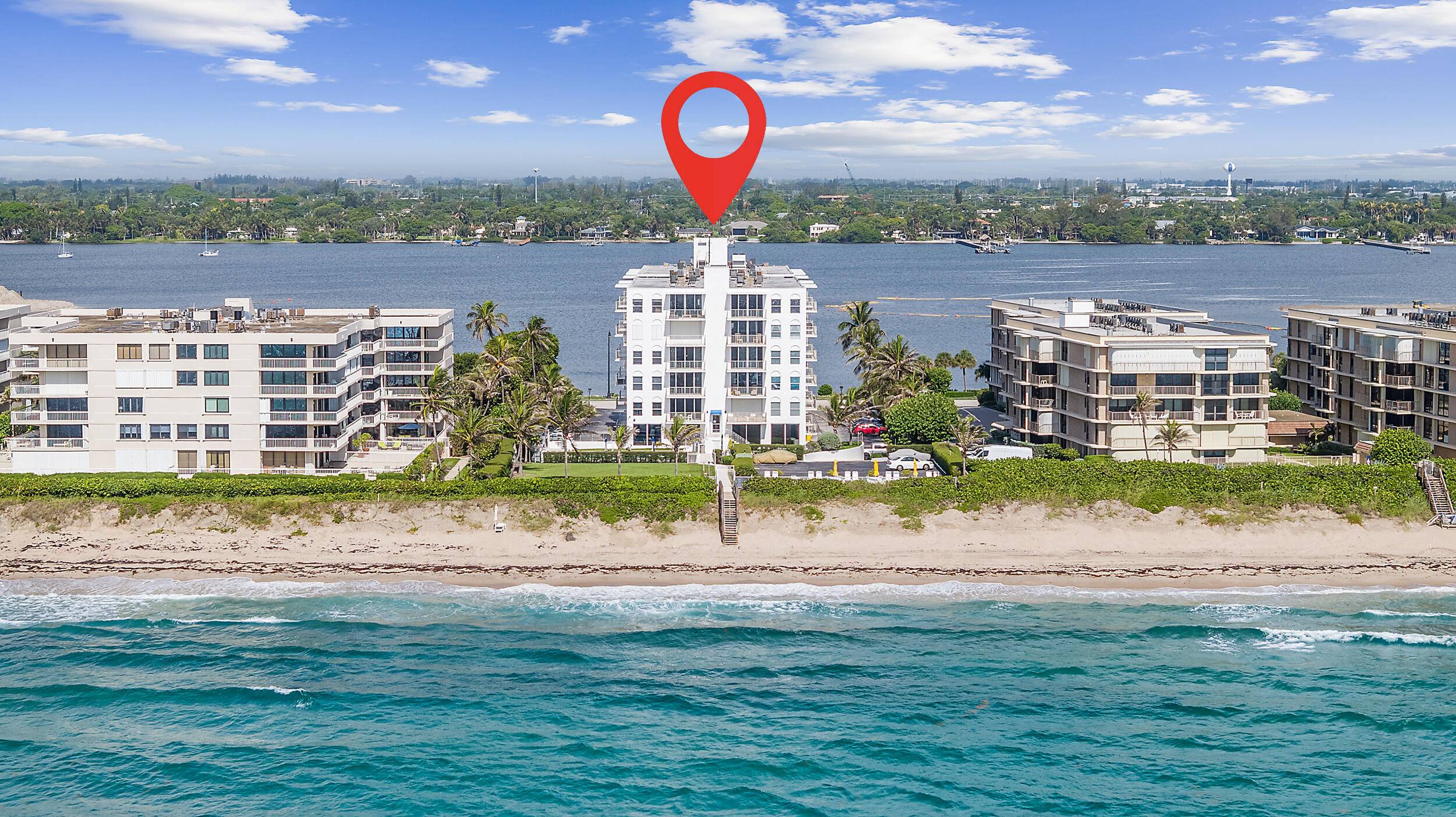 Experience the best of oceanfront living in this fully renovated 2 bedroom, 2 bathroom residence, ideally located in a boutique building nestled between the Atlantic Ocean and the Intracoastal Waterway.
