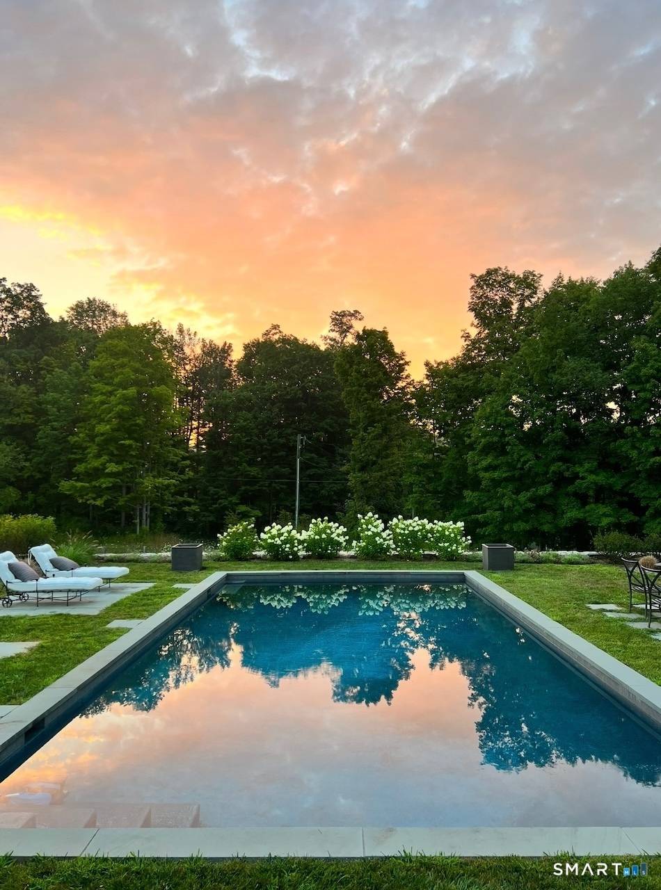 Set on three pastoral acres in a private setting, this modern farmhouse offers timeless craftsmanship paired with thoughtful contemporary design.