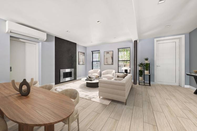 Welcome to East Harlem's most unique and expansive townhouse rental a fully renovated three bedroom, two bathroom home offering over 4, 500 square feet of impeccably designed living space, along ...