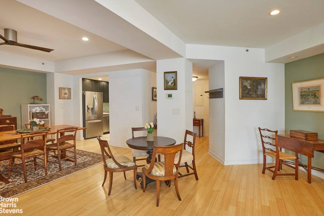 Experience the scale and comfort of this oversized one bedroom, one bath condominium in the heart of Park Slope.