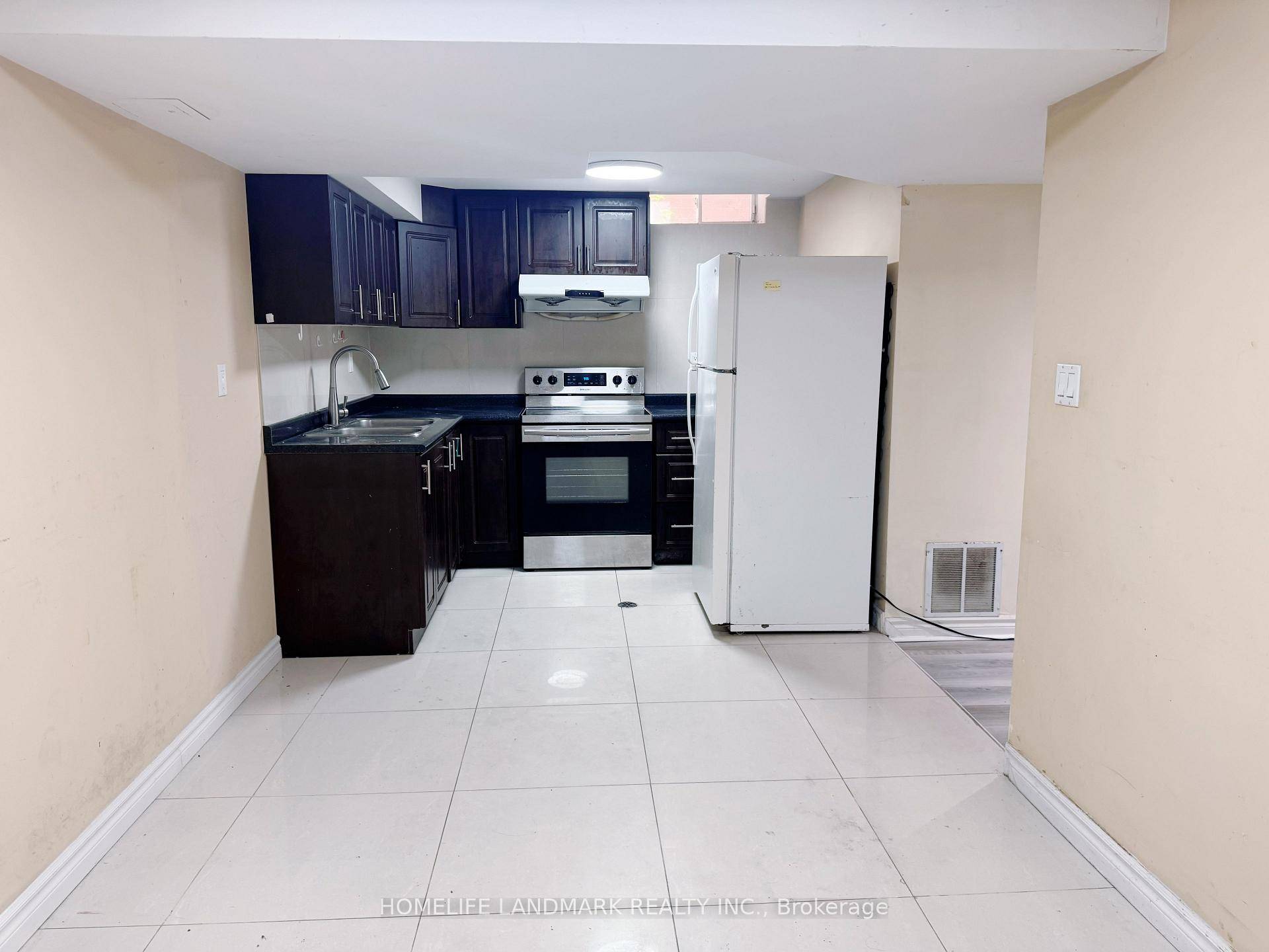 Profesionally Finished Walk up Basement With Two Bedrooms Apartment For Lease In High Demand Steeles amp ; Kennedy !