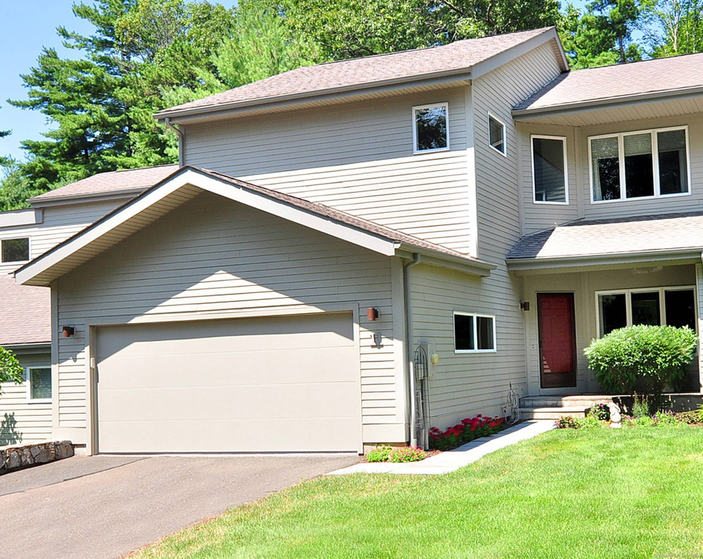 Welcome to this beautifully maintained immaculate townhome, perfectly situated in one of Hunters Run's most private and serene settings.