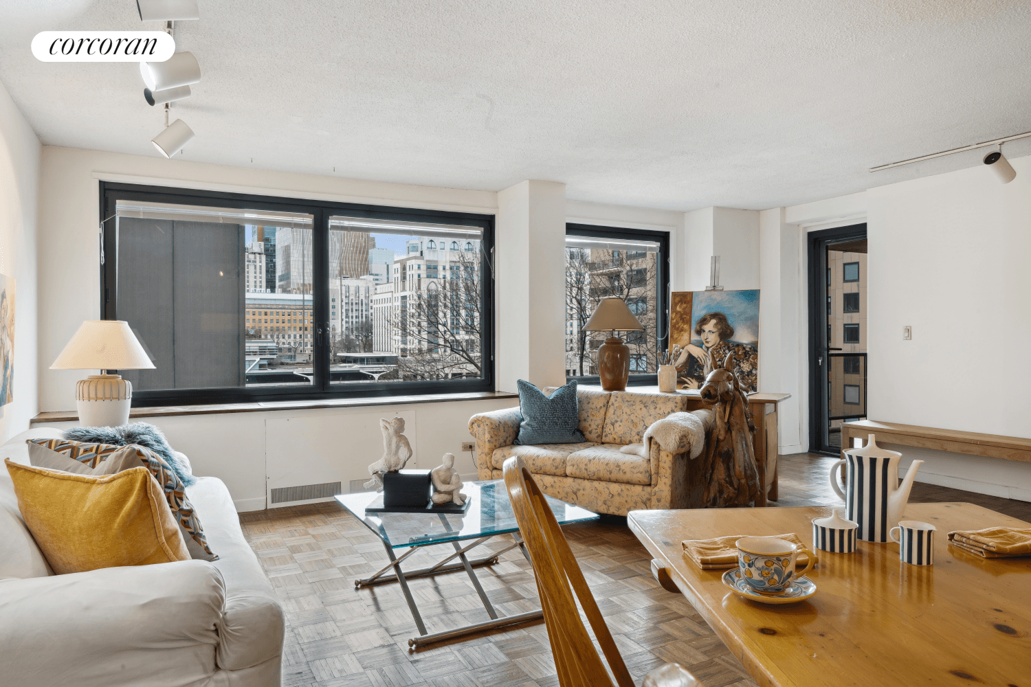 Welcome to 531 Main St, 601 on Roosevelt Island your urban oasis with a breathtaking panorama of the East River and the iconic Manhattan skyline.