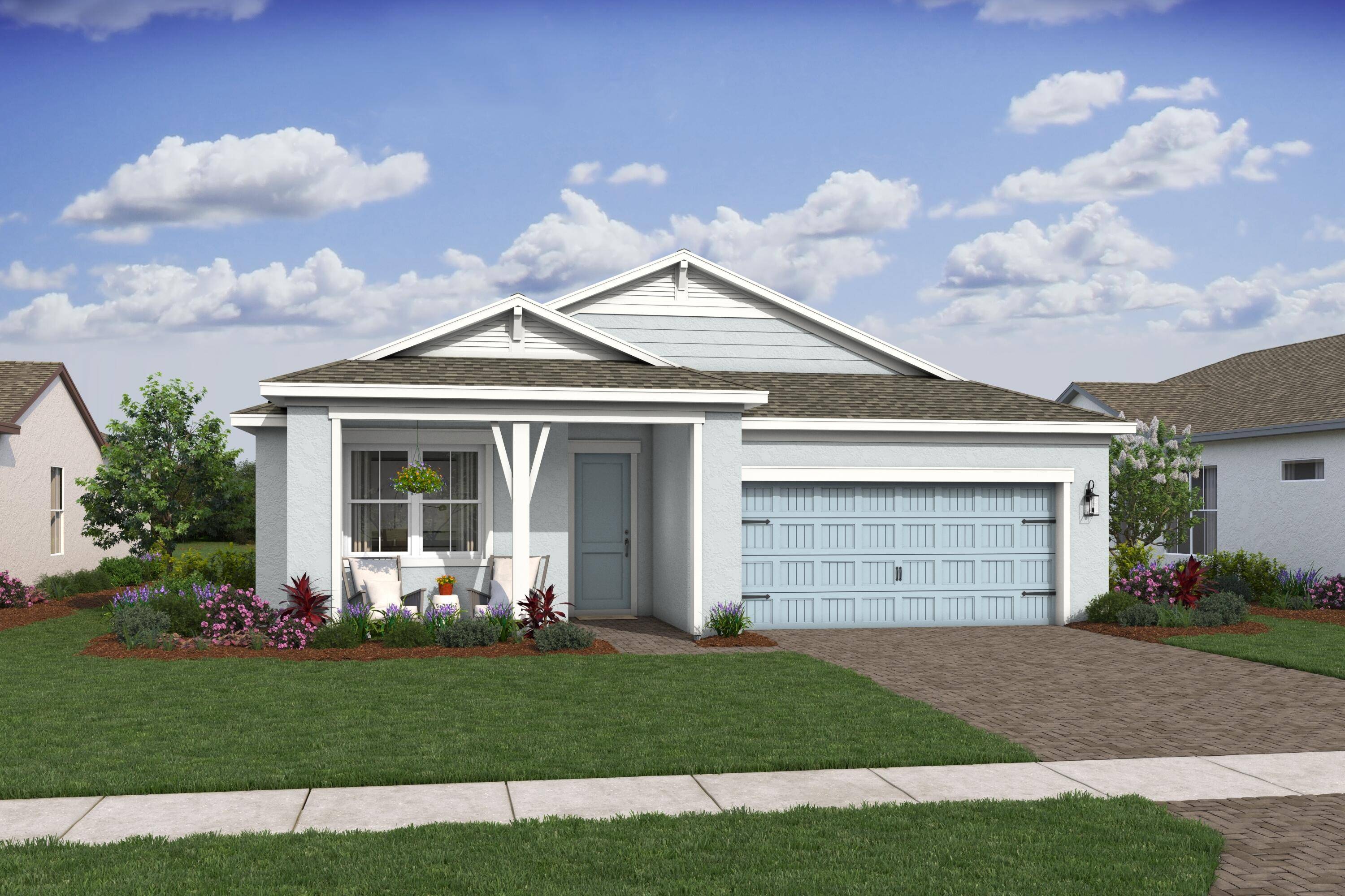 MOVE IN READY ! ! Introducing the Stanwyck home plan from the Pines collection at Four Seasons at Wylder, an exceptional active adult 55 community in Port St.