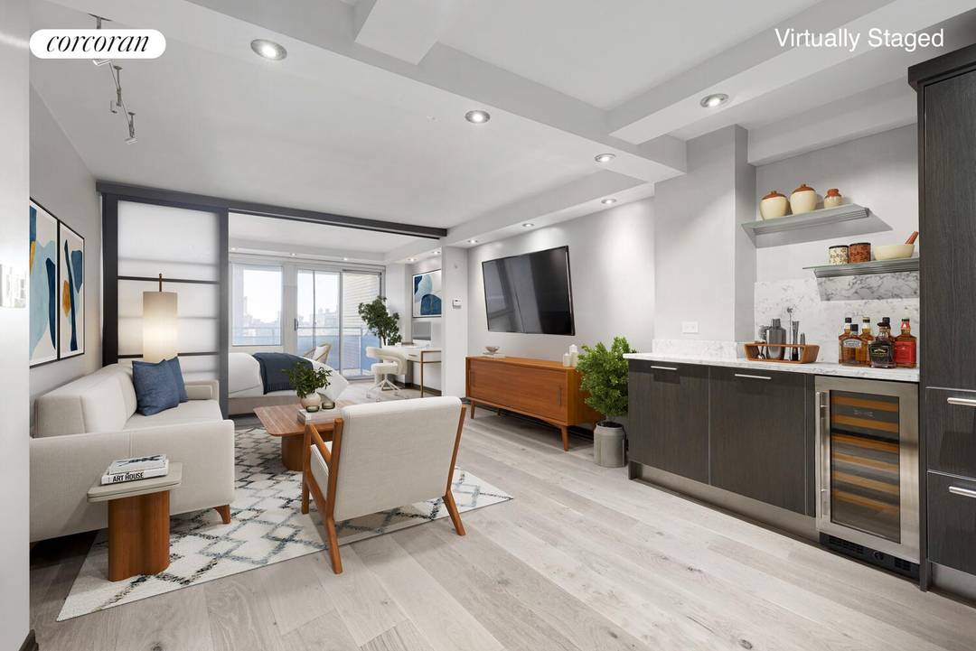 In the heart of Gramercy, Residence 14F combines luxury upgrades, private outdoor space, and the full service convenience of The Gramercy Spire.