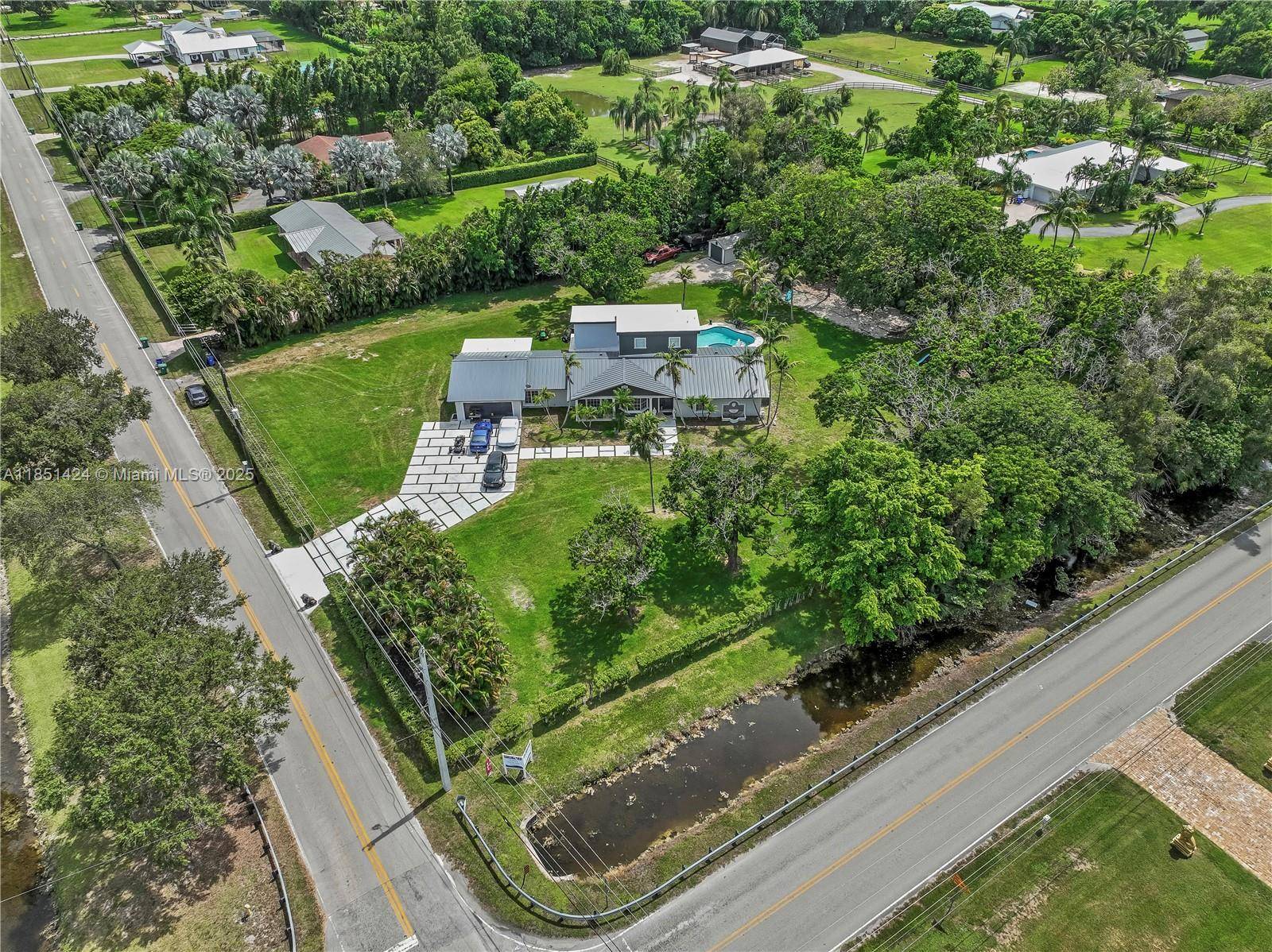 Sunshine Ranches Corner Home Estate, Situated on over 1.
