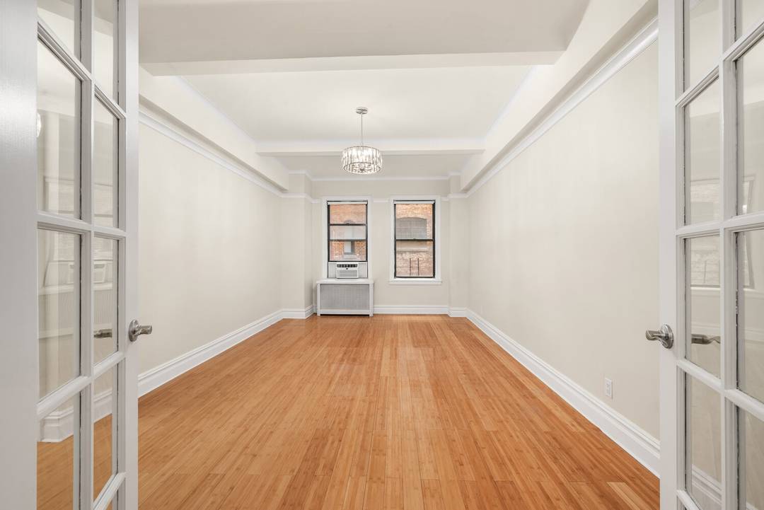 Move right into this spacious 1 bedroom 1 bath apartment in excellent condition in one of the Upper West Side Morningside Heights premier prewar, full service coop buildings.