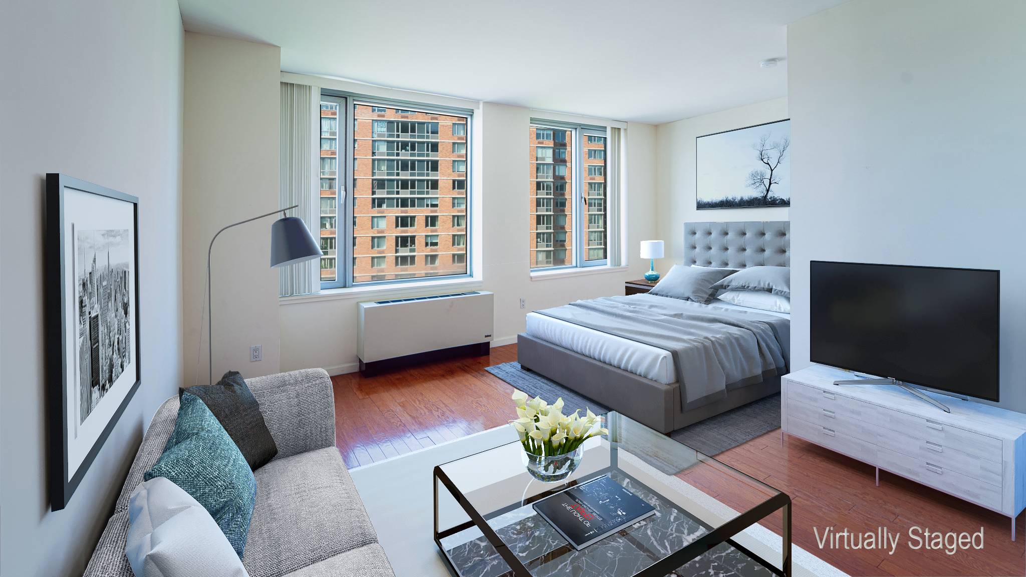 This Alcove Studio apartment in Riverwalk Landing is a must see.