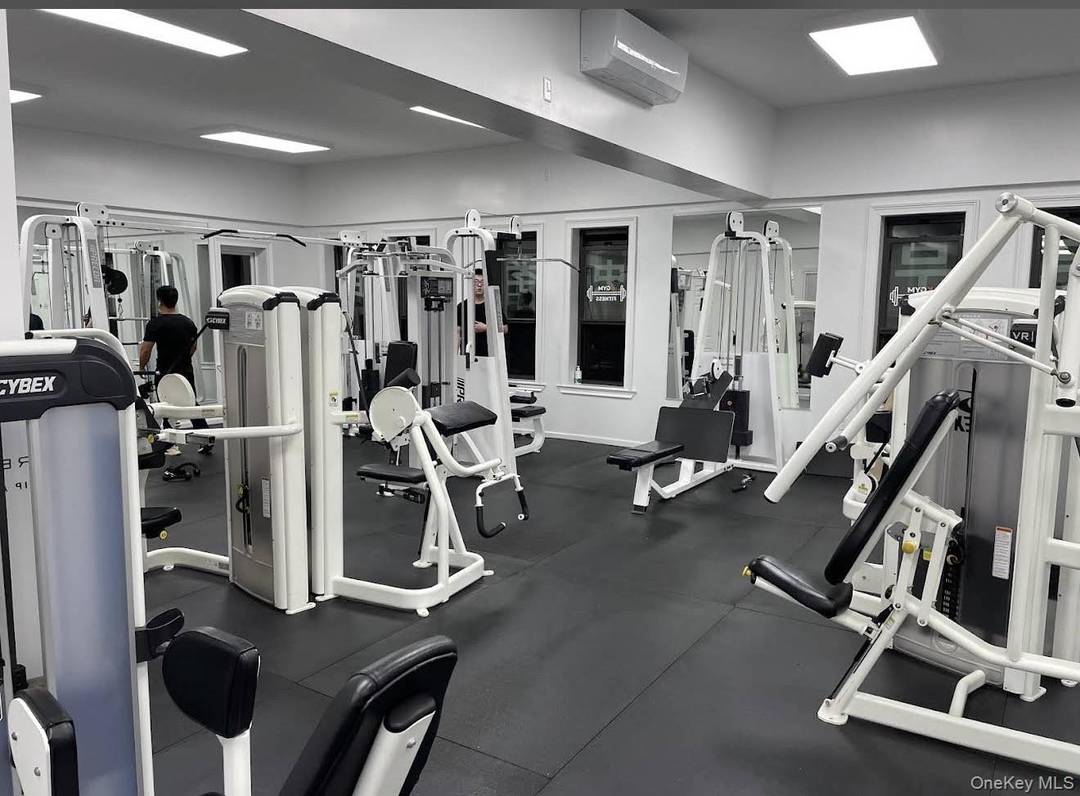 Gym business for sale, first floor, basement and second floor.