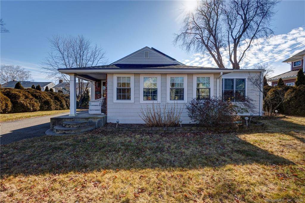 Nestled in the prestigious Cornfield Point Beach Association neighborhood, this upgraded ranch offers one level living at its finest with ocean views !