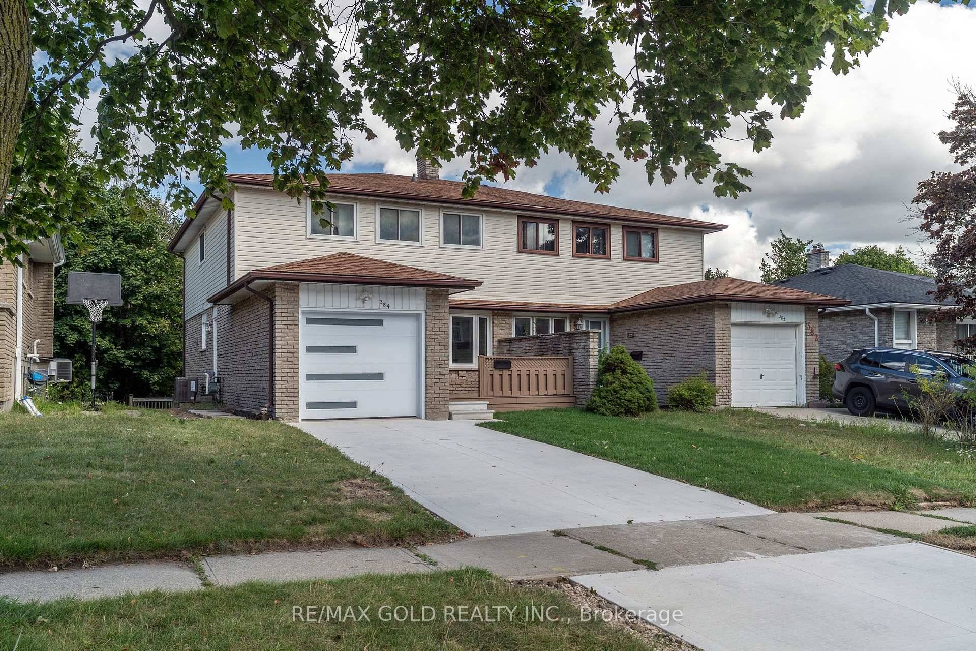 Welcome to this beautifully renovated semi detached home in the sought after Victorian Hills community of Kitchener.