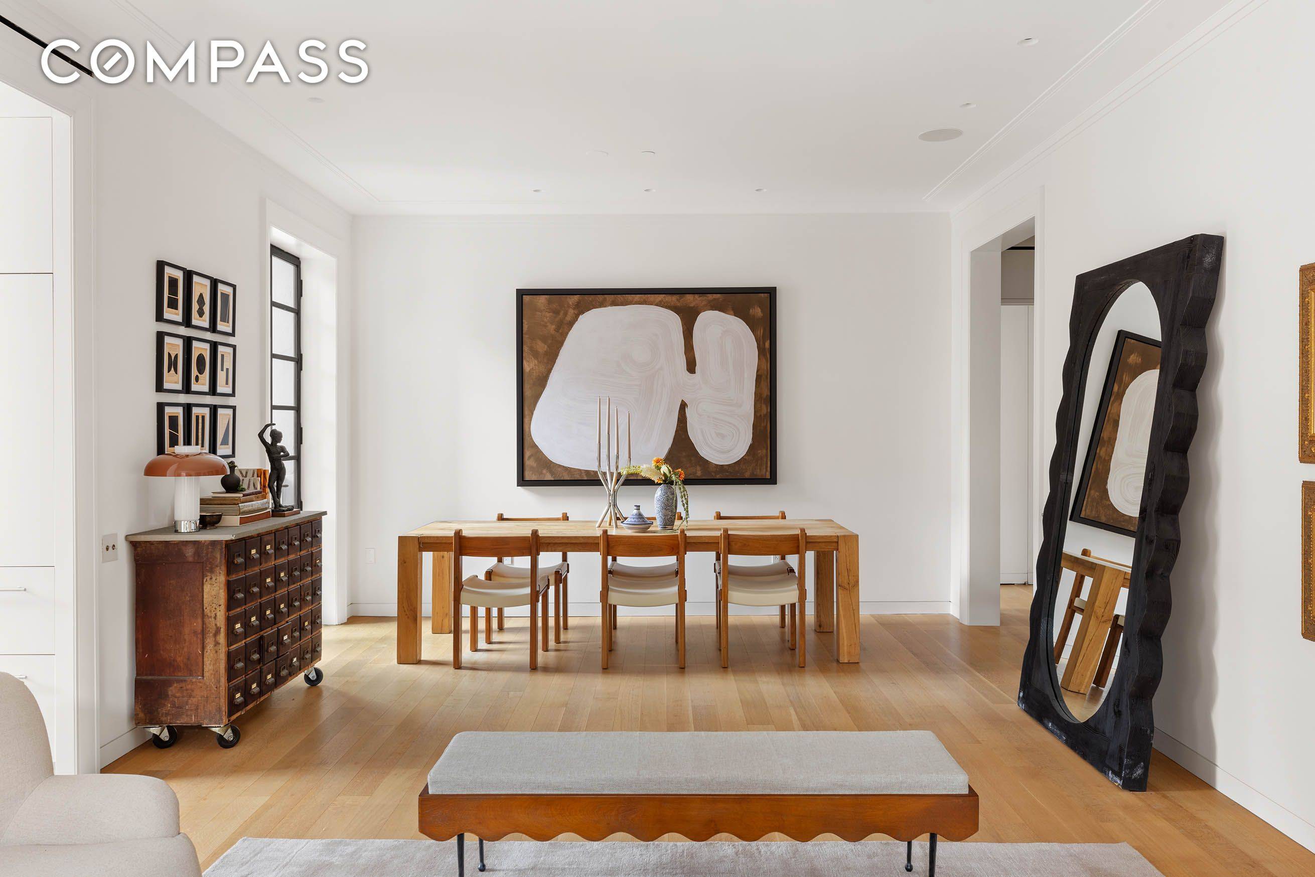 Located on arguably the most coveted, convenient block of prime Tribeca, this striking turn of the century building was re imagined by Architectural Digest 100 architect Steven Harris into one ...