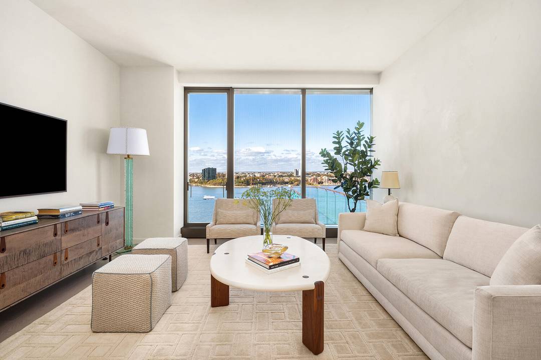 Coveted High Floor B Line with Wonderful Hudson River Views West 20B at One High Line is a 1, 046 SF one bedroom, one and a half bathroom residence featuring ...